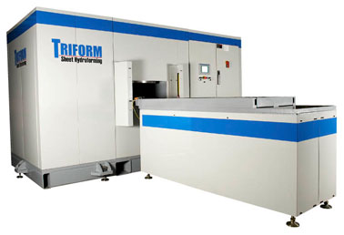 Triform Fluid Cell Sheet Hydroforming Press